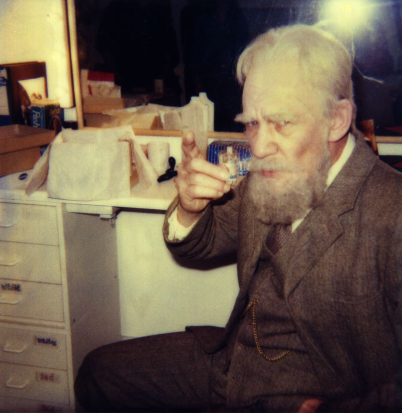 Ian McKellen as George Bernard Shaw
